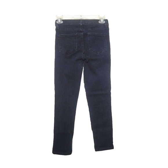 Paige Verdugo Crop Dark Wash Skinny Jeans Womens Size 25 Stretch Denim - Picture 2 of 7